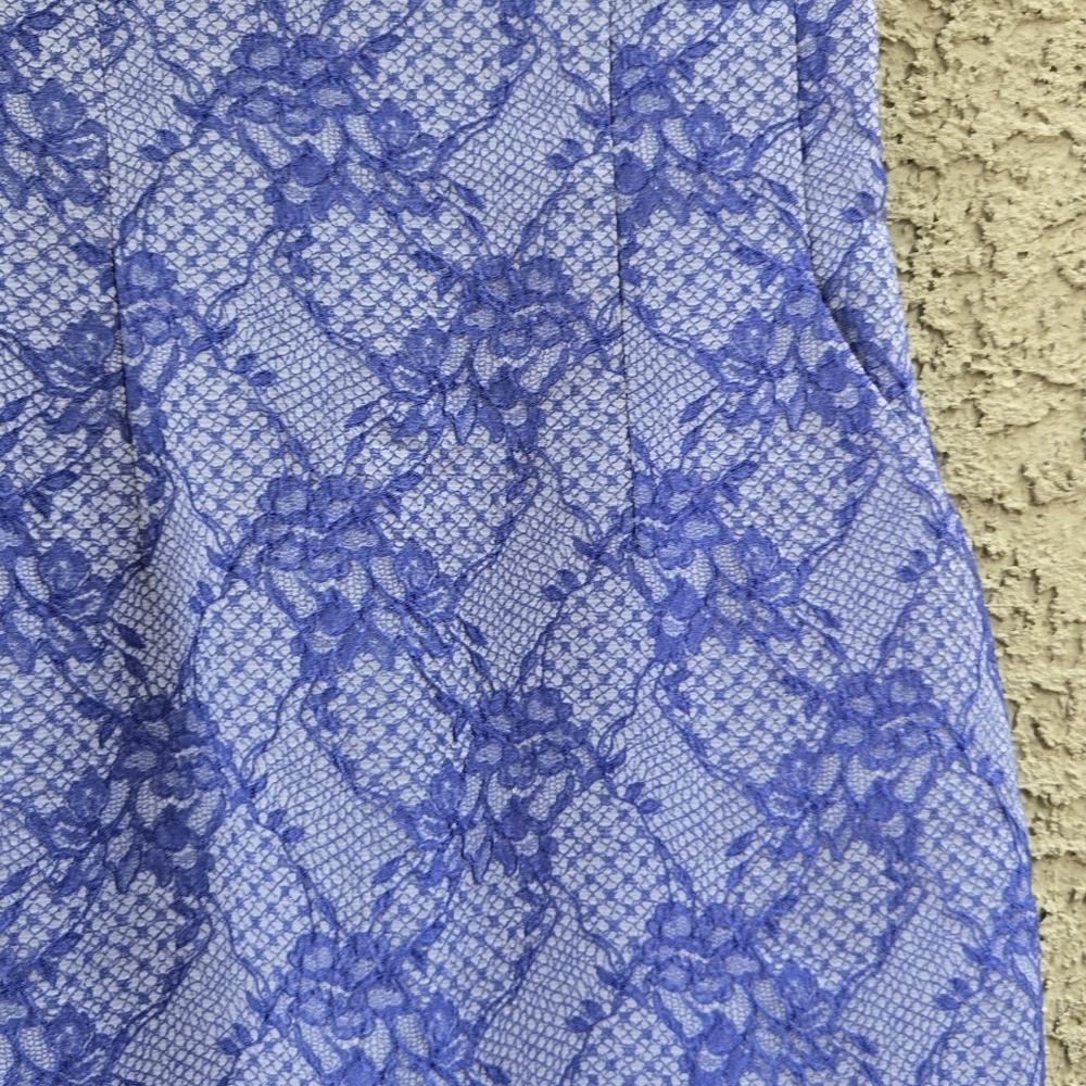 Single Lace High Wasit Pencil Skirt - Picture 3 of 7